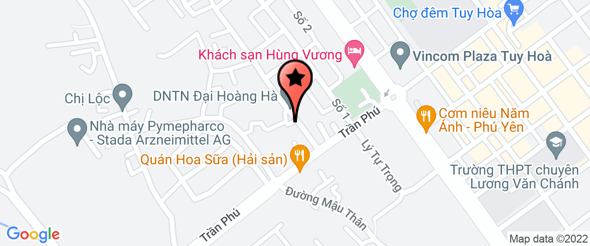 Map to Tien Dung Wood Manufacturing Company Limited
