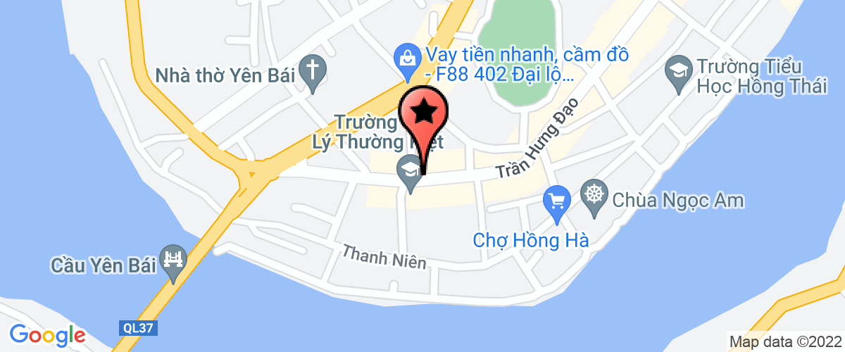 Bản đồ đến địa chỉ Công Ty TNHH Hà My Yên Bái