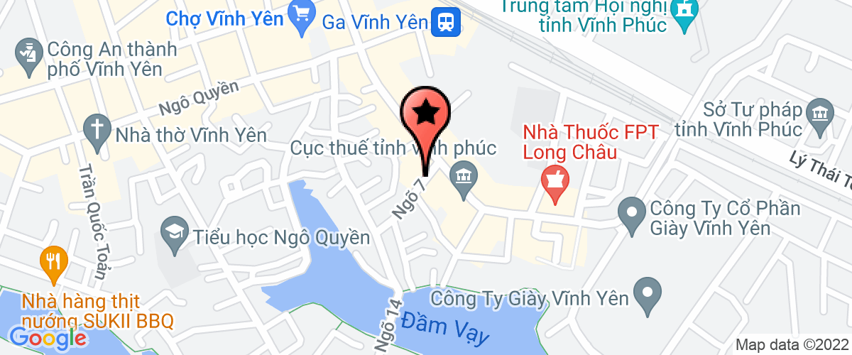 Bản đồ đến địa chỉ Công Ty TNHH Thương Mại Và Sản Xuất Mỹ Phẩm Sunmoon