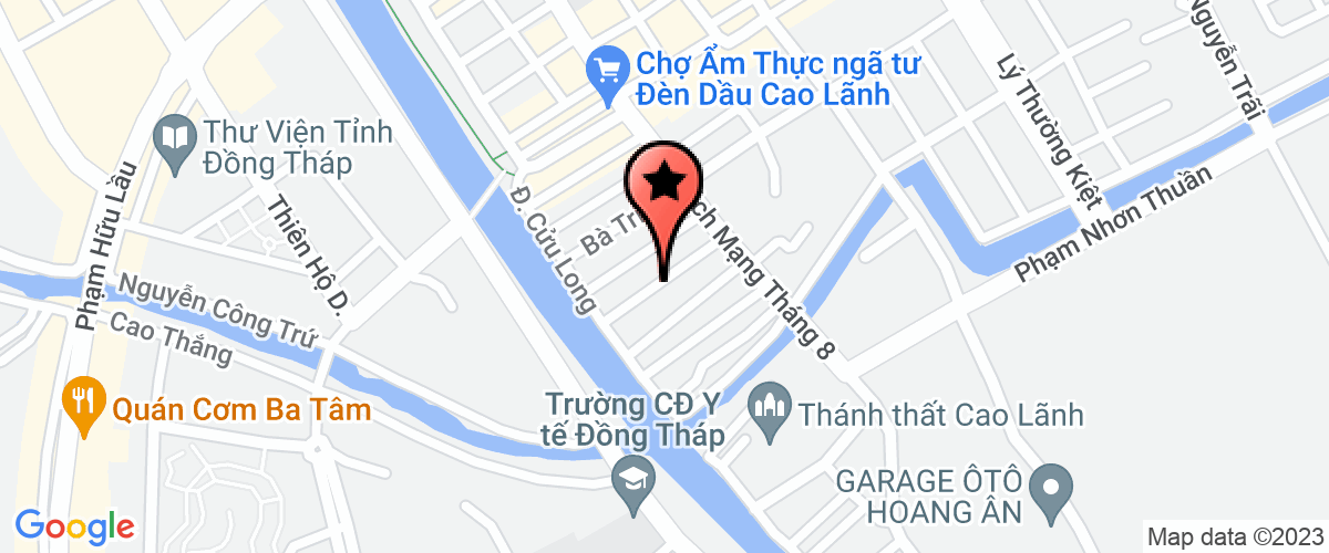 Bản đồ đến địa chỉ Công Ty Trách Nhiệm Hữu Hạn Thương Mại Dịch Vụ Thần Nông Đồng Tháp