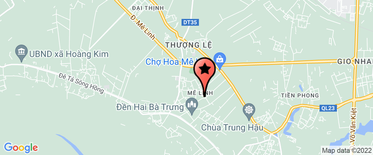 Map to Thuy Tung Tourism and Transport Trading Company Limited