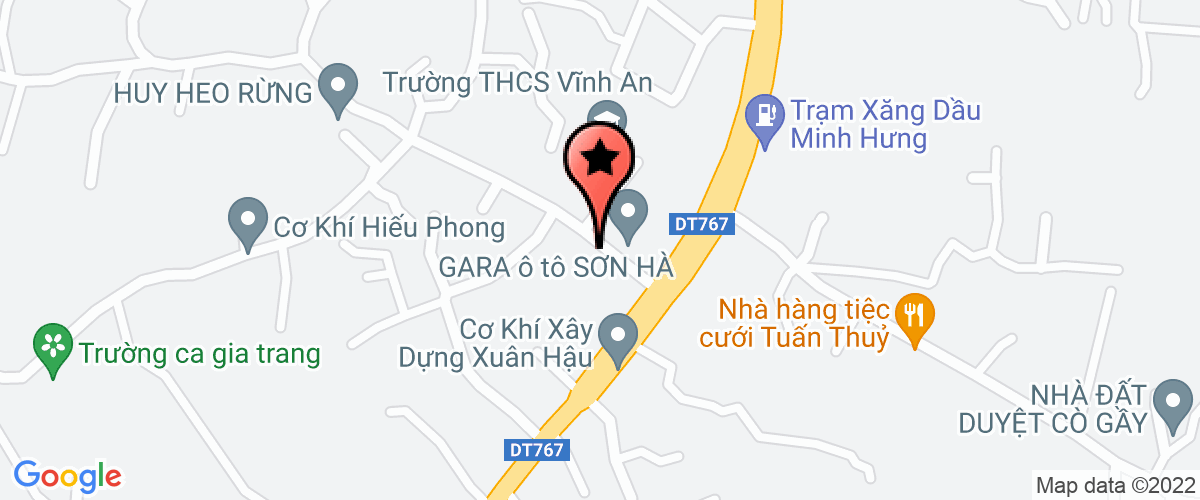 Map to Dai Truong Phat Trading Service Mechanical Company Limited