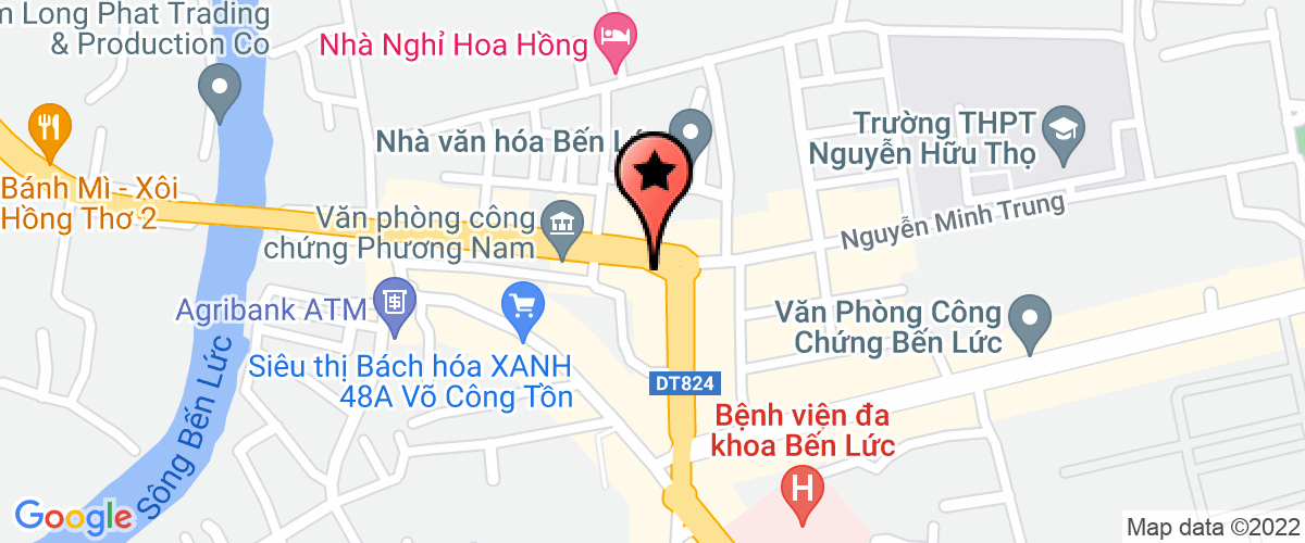 Bản đồ đến địa chỉ Trường Mẫu Giáo Mỹ Yên Huyện Bến Lức