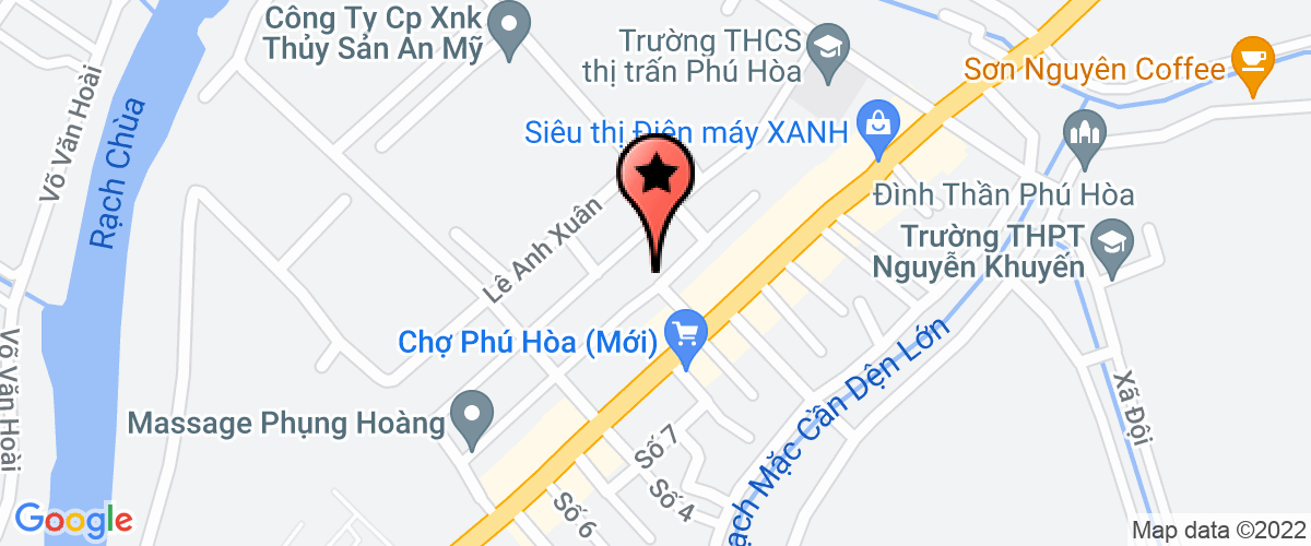 Bản đồ đến địa chỉ Cty TNHH Một Thành Viên XD Thương mại Sao Vàng