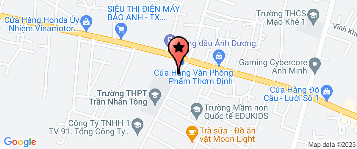 Bản đồ đến địa chỉ Công Ty TNHH 1 Thành Viên Anh Minh Đông Triều