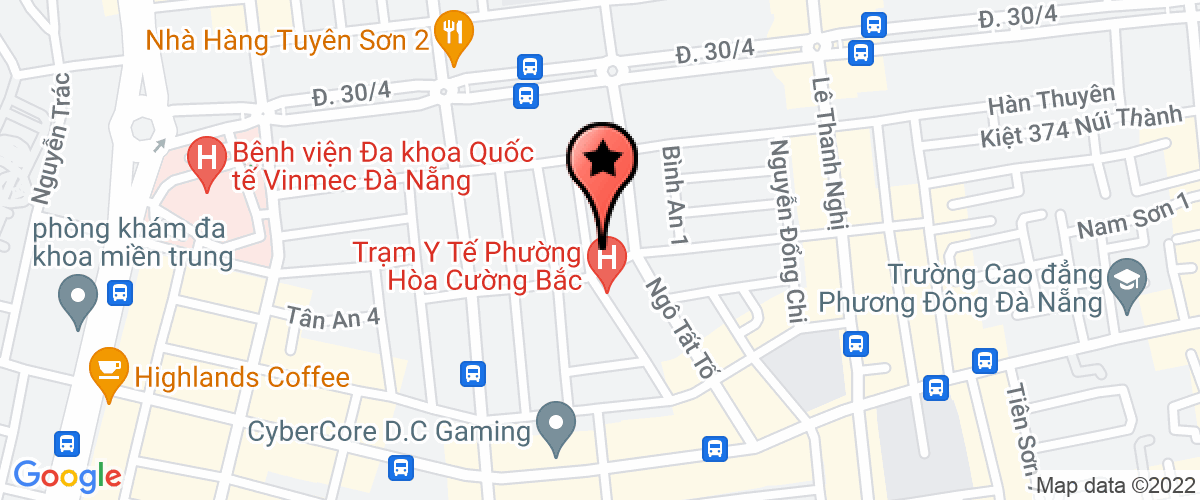 Map to Hung Phu Viet Production Service Trading Company Limited