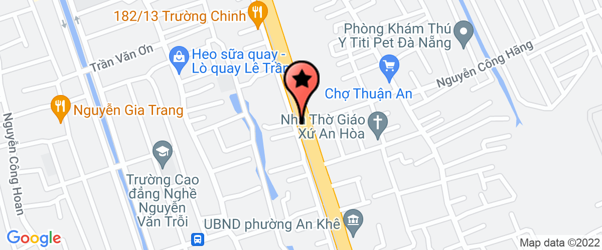 Map to Giang Son Investment and Technology Company Limited