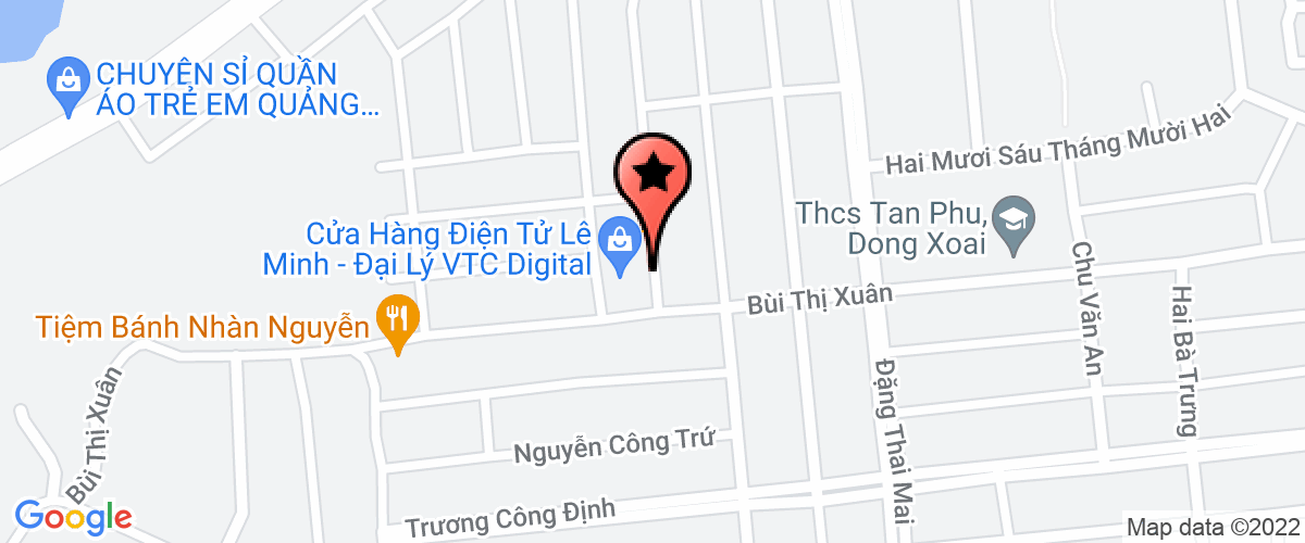 Bản đồ đến địa chỉ Công Ty TNHH Một Thành Viên Thương Mại Thái Huy