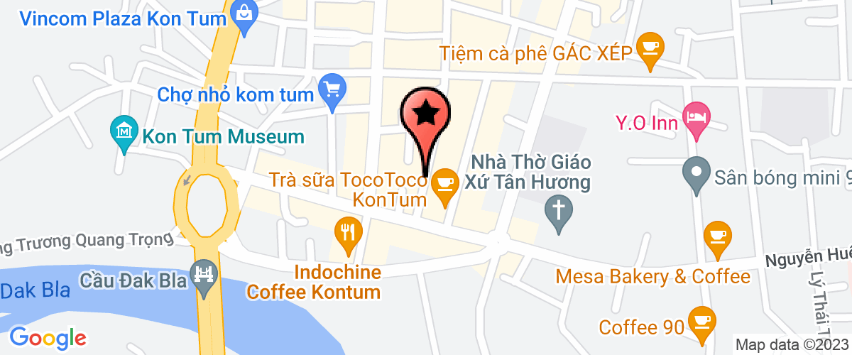 Map to Lang Ho Tours Joint Stock Company