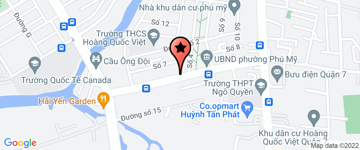 Bản đồ đến địa chỉ Công Ty TNHH Thương Mại Dịch Vụ Thanh Tuyền Hqv