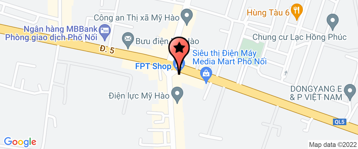 Map to Trung Tri Trading Company Limited
