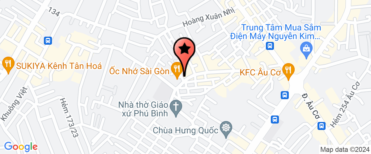 Bản đồ đến địa chỉ Công Ty TNHH Thương Mại Dịch Vụ Hải Sản Sài Gòn