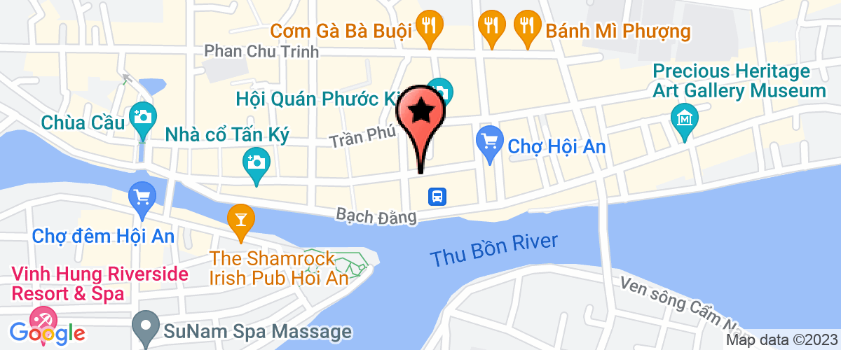 Map to Sunday In Hoi An Company Limited