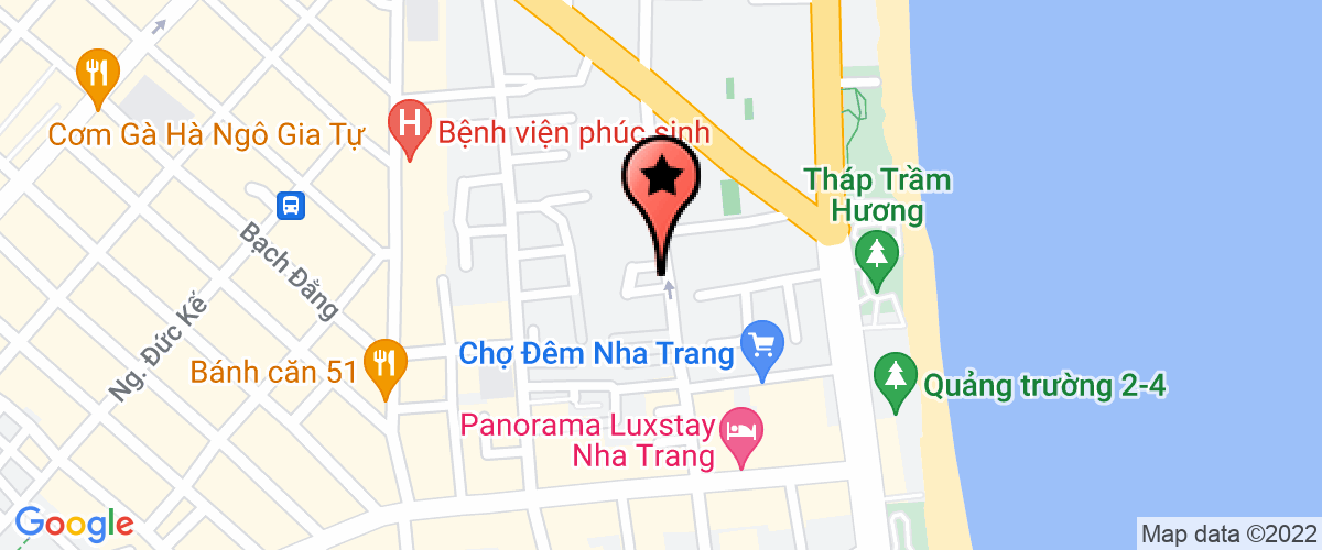 Map to Phu Đai Quang Minh Invest Joint Stock Company