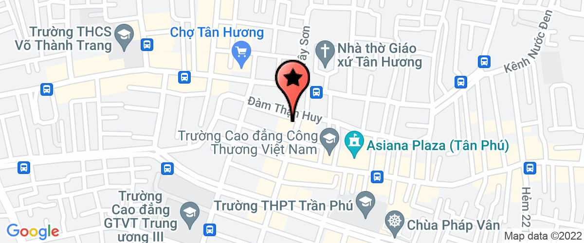 Bản đồ đến địa chỉ Công Ty TNHH Thương Mại Vinsun