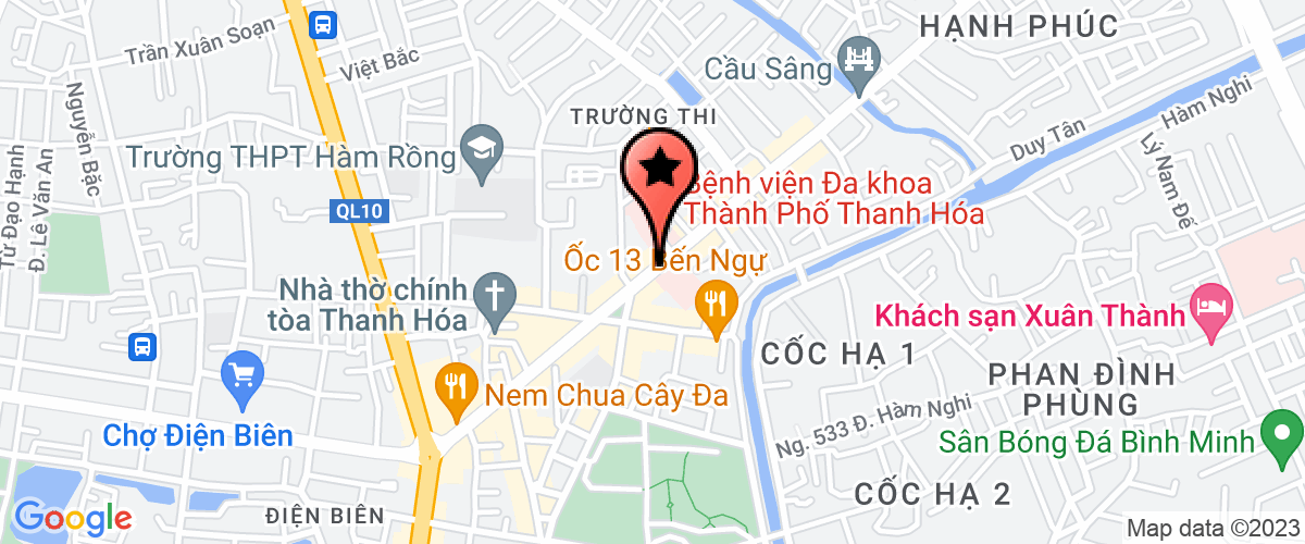Bản đồ đến địa chỉ Công ty TNHH thương mại dược phẩm Hùng Xuân