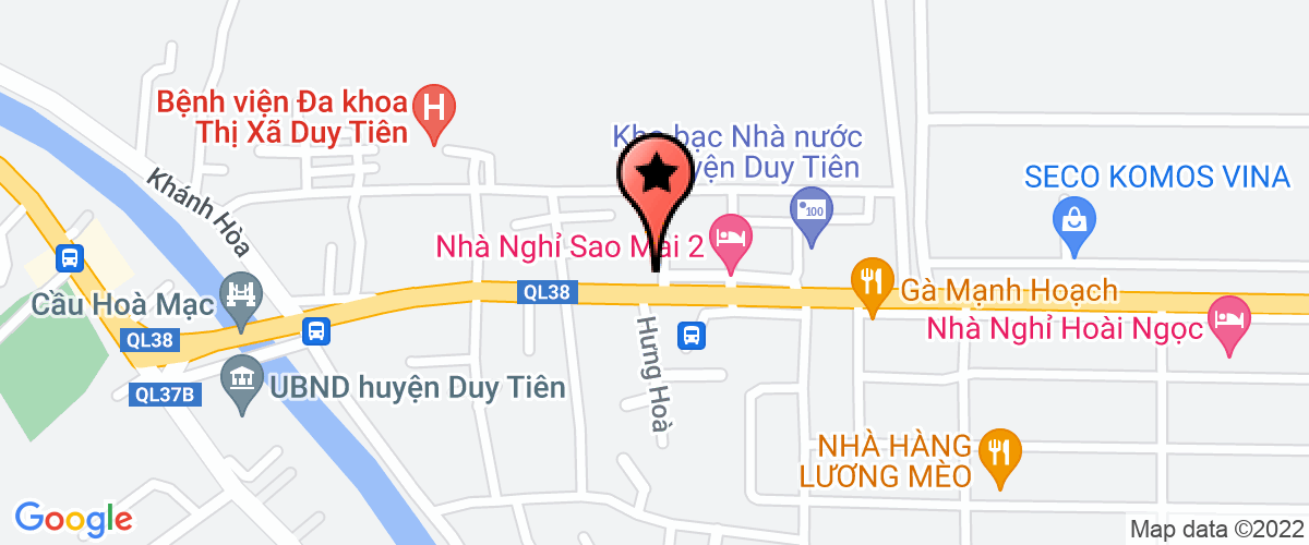 Map to Hung Tam Adc Company Limited