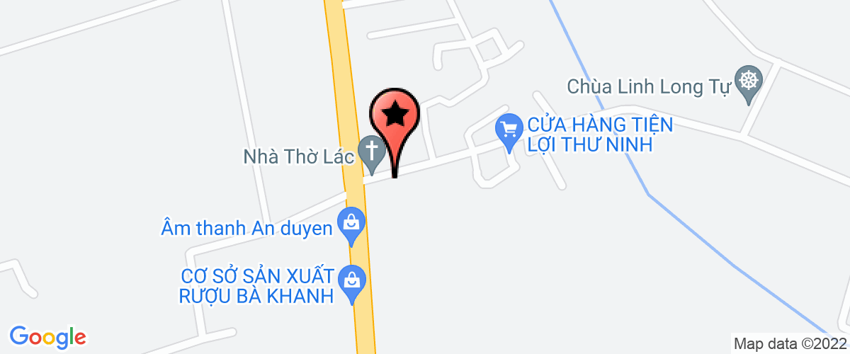 Map to Minh Tien Garment Textile Company Limited