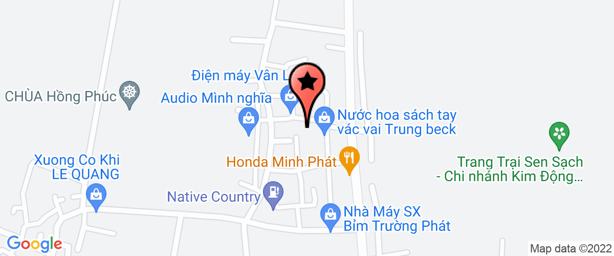 Map to Minh Khang Petro Trading Joint Company