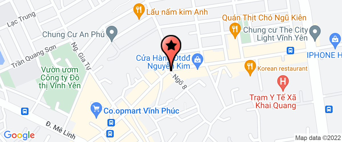 Bản đồ đến địa chỉ Công Ty TNHH Quang Thịnh Vp