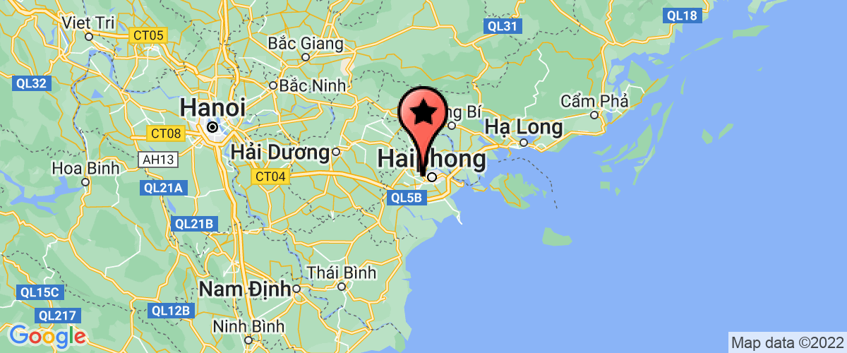 Map to Ha Long Development Joint Stock Company