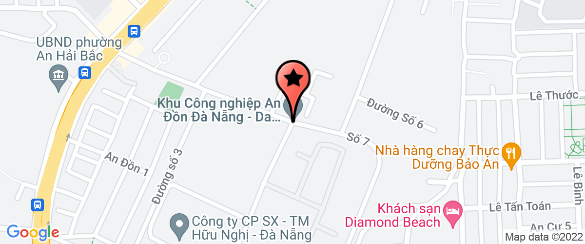 Bản đồ đến địa chỉ Công Ty TNHH Công Nghệ Polaris Đà Nẵng
