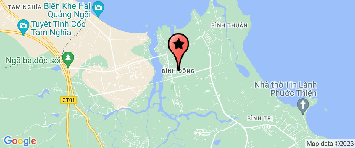 Bản đồ đến địa chỉ UBND Xã Bình Đông