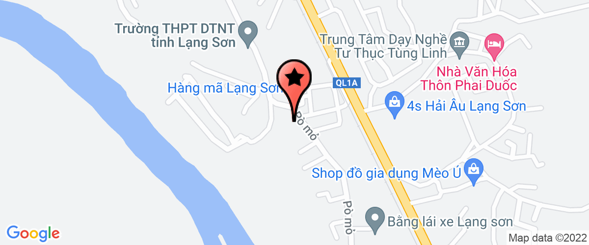 Bản đồ đến địa chỉ Công Ty TNHH MTV Đào Bá Hậu Lạng Sơn
