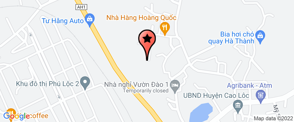 Map to Thanh An Lang Son Auto Joint Stock Company