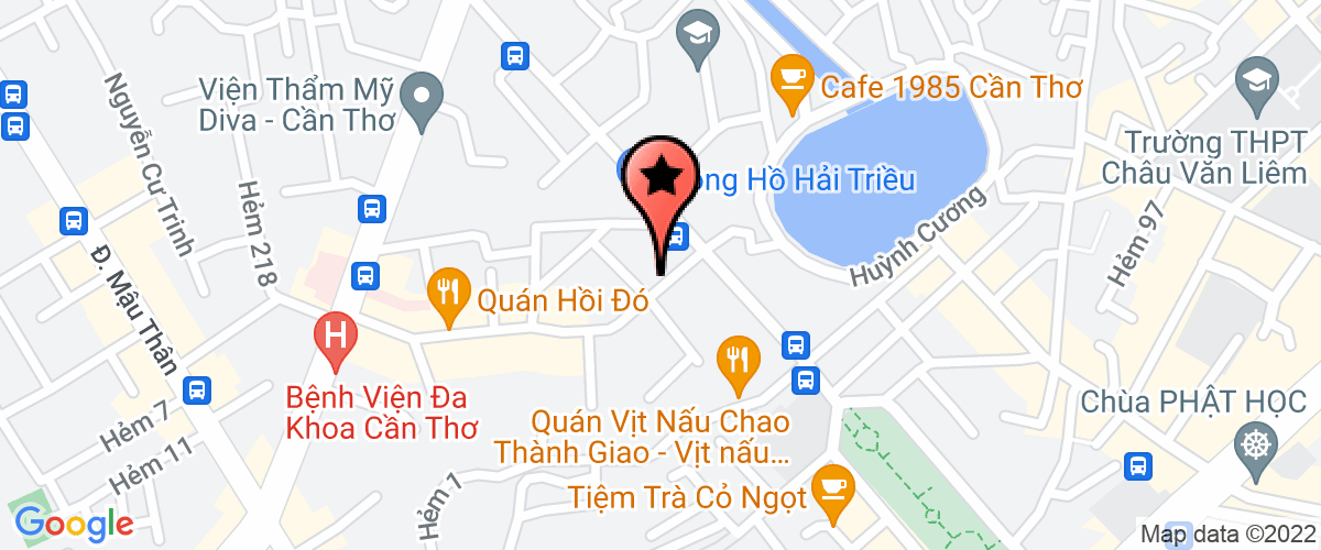 Map to Dieu Hien Pharmacy and Cosmetic Private Enterprise