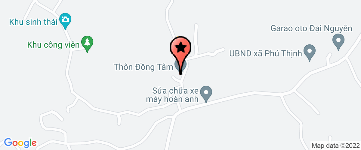 Bản đồ đến địa chỉ Trường trung học cơ sở xã Phú Thịnh