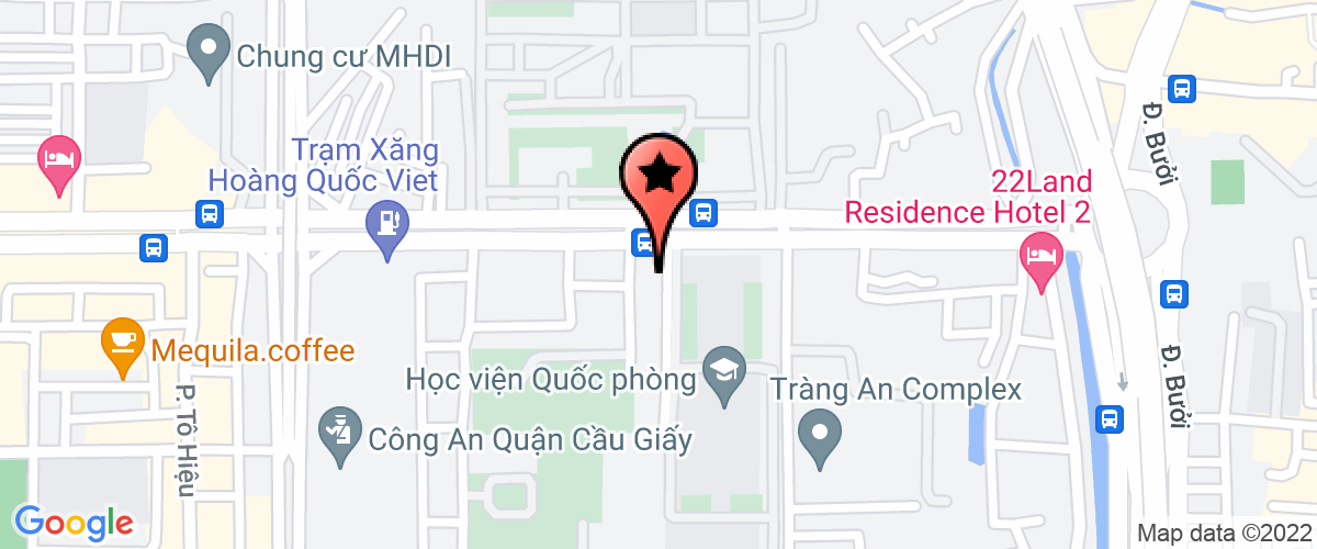 Map to Pro Thai Binh Company Limited
