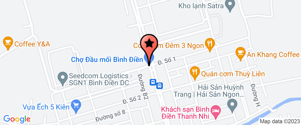 Bản đồ đến địa chỉ Công Ty TNHH Một Thành Viên Thương Mại Thực Phẩm Thanh Hương