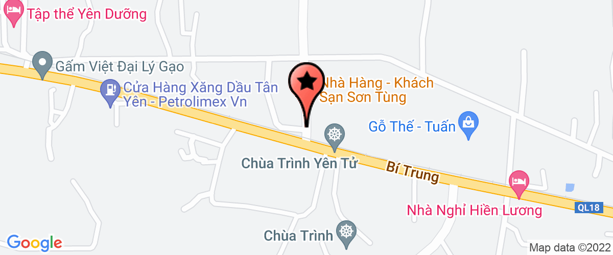 Bản đồ đến địa chỉ Công Ty TNHH 1Tv Phan Quang Quảng Ninh