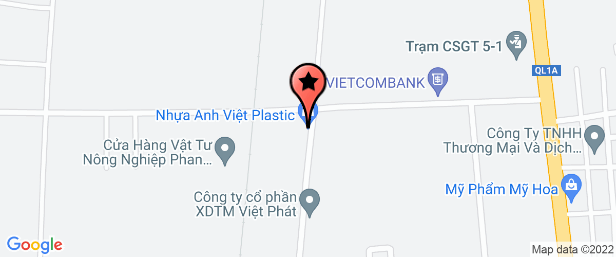 Bản đồ đến địa chỉ Công Ty CP Hùng Quang