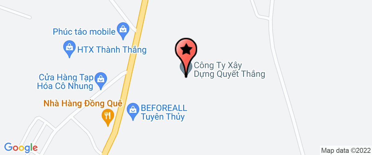 Map to Quang Anh 36 Company Limited