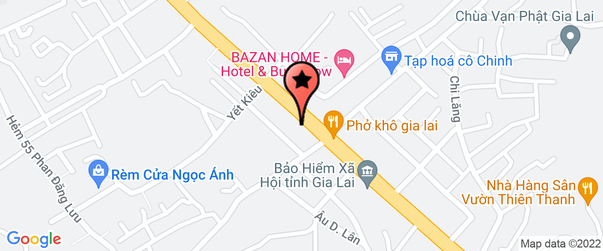 Map to Hoa Linh Tan Joint Stock Company