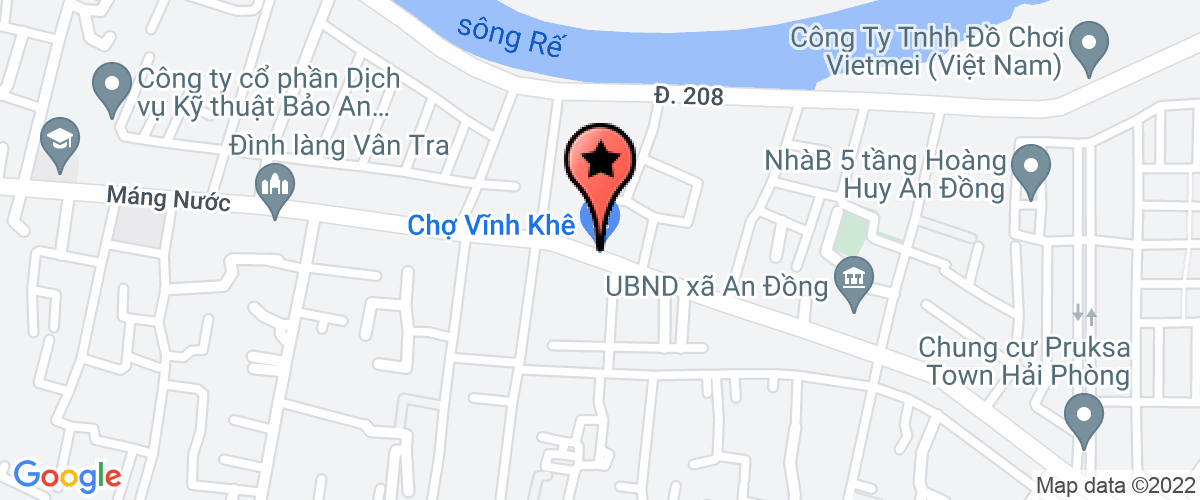 Map to Dinh Tien Limited Company