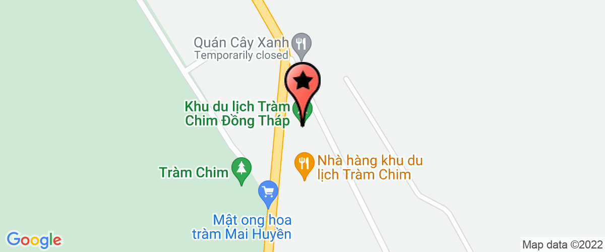 Map to Cuu Long Hung Winnowing Jont Stock Company