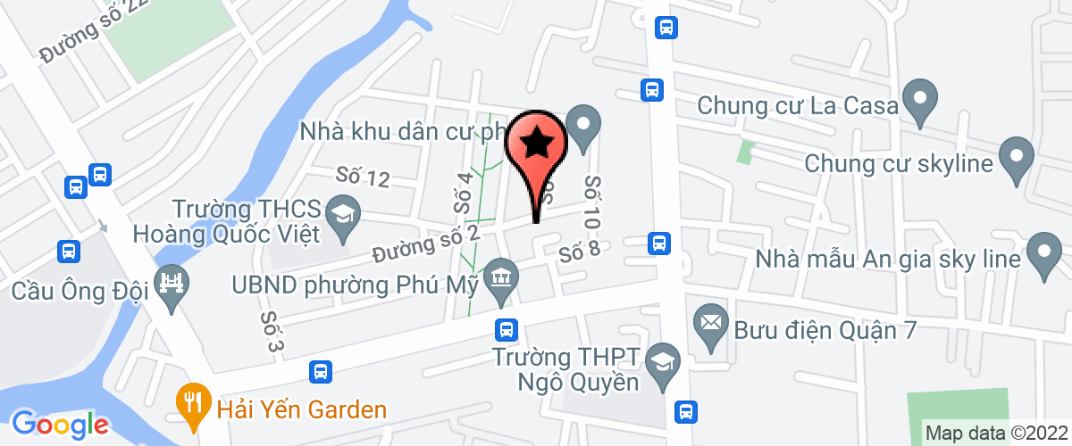 Bản đồ đến địa chỉ Công Ty TNHH Thương Mại Dịch Vụ Sao Ban Đêm