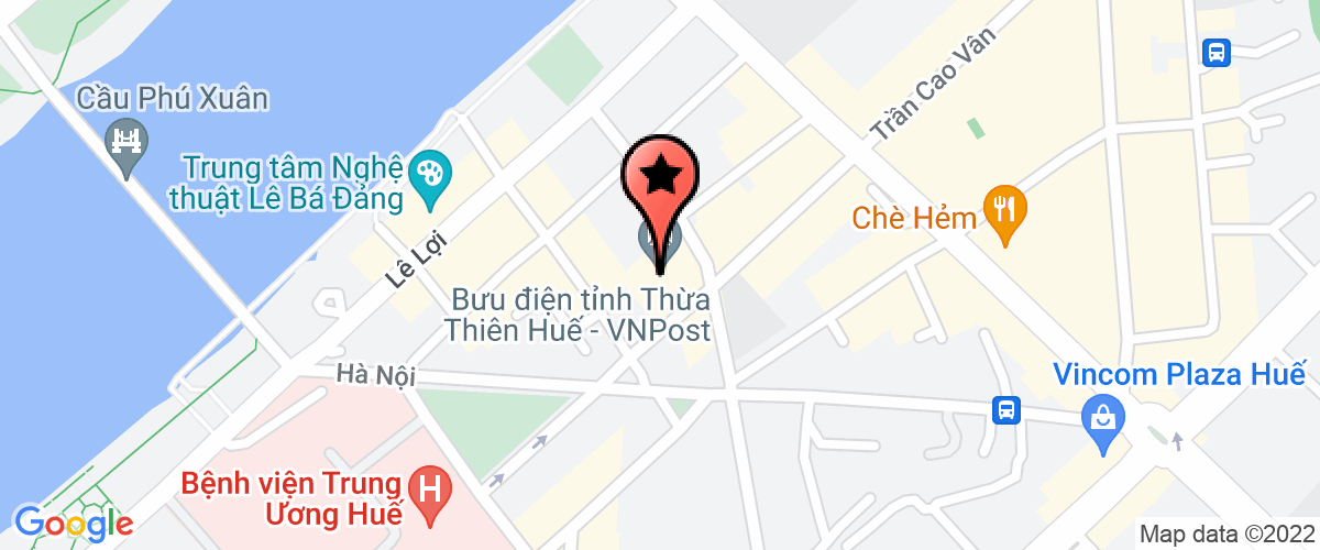 Bản đồ đến địa chỉ Phòng Văn Hoá và thông tin Thành Phố Huế