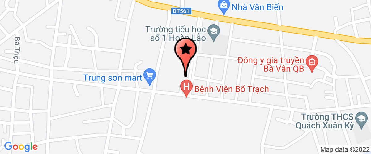 Map to Huu Hoang Joint Stock Company