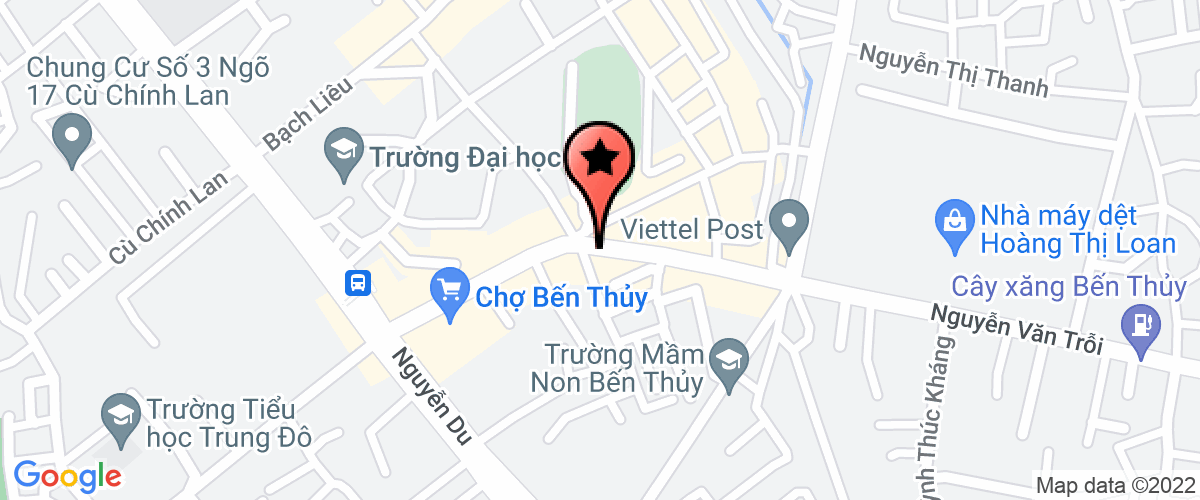 Map to Thien An Trade and Service Invesment Limited Company