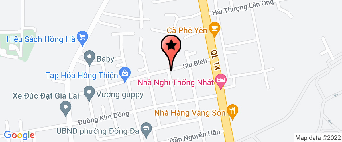 Bản đồ đến địa chỉ Công ty TNHH một thành viên Gia Hậu