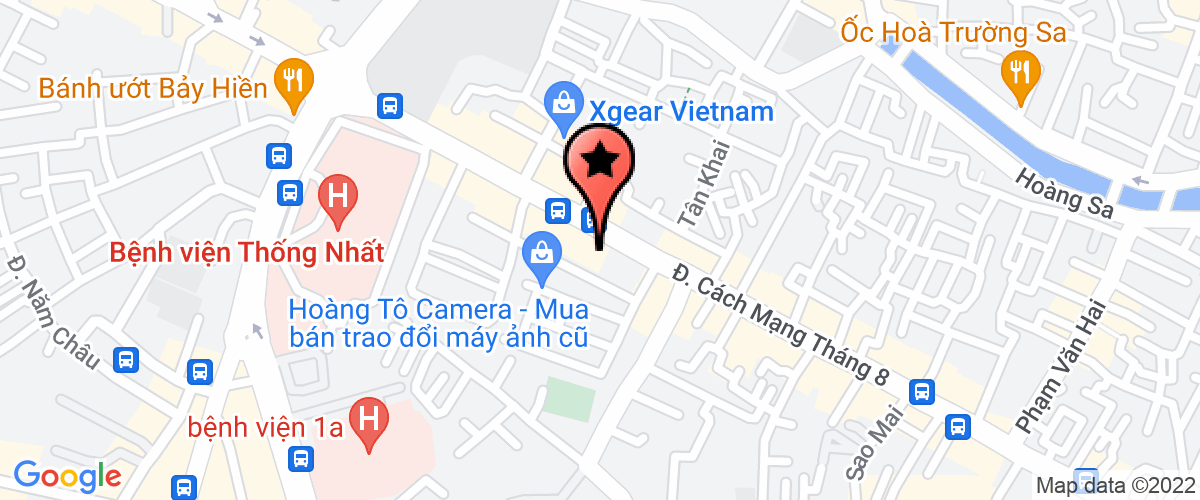 Map to Ilung Vietnam Corporation