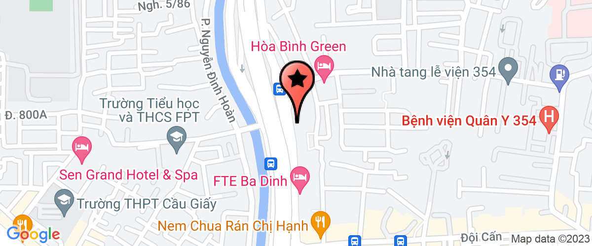 Bản đồ đến địa chỉ Công Ty TNHH Thương Mại Và Du Lịch Fortrips