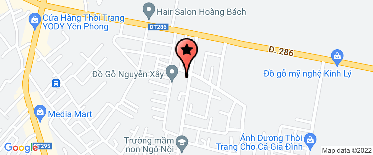 Map to Danh Thong Trading Service Company Limited