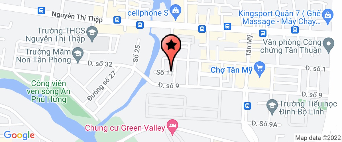 Bản đồ đến địa chỉ Công Ty TNHH Thương Mại Hong Rui