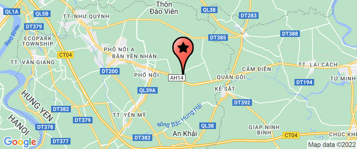 Bản đồ đến địa chỉ Công ty liên doanh sản xuất và lắp ráp ô tô Việt San