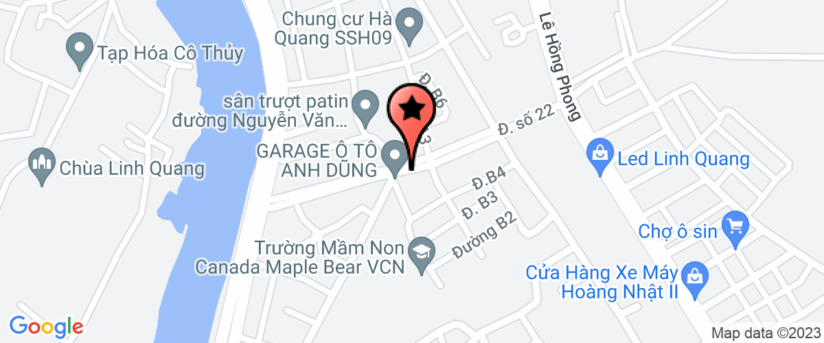 Map to Muong Thanh Concrete Joint Stock Company